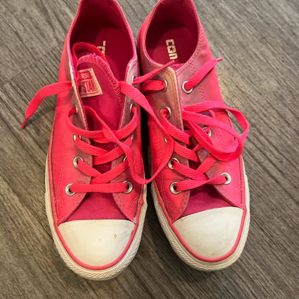 Converse Neon Pink women size 6 - Picture 4 of 6